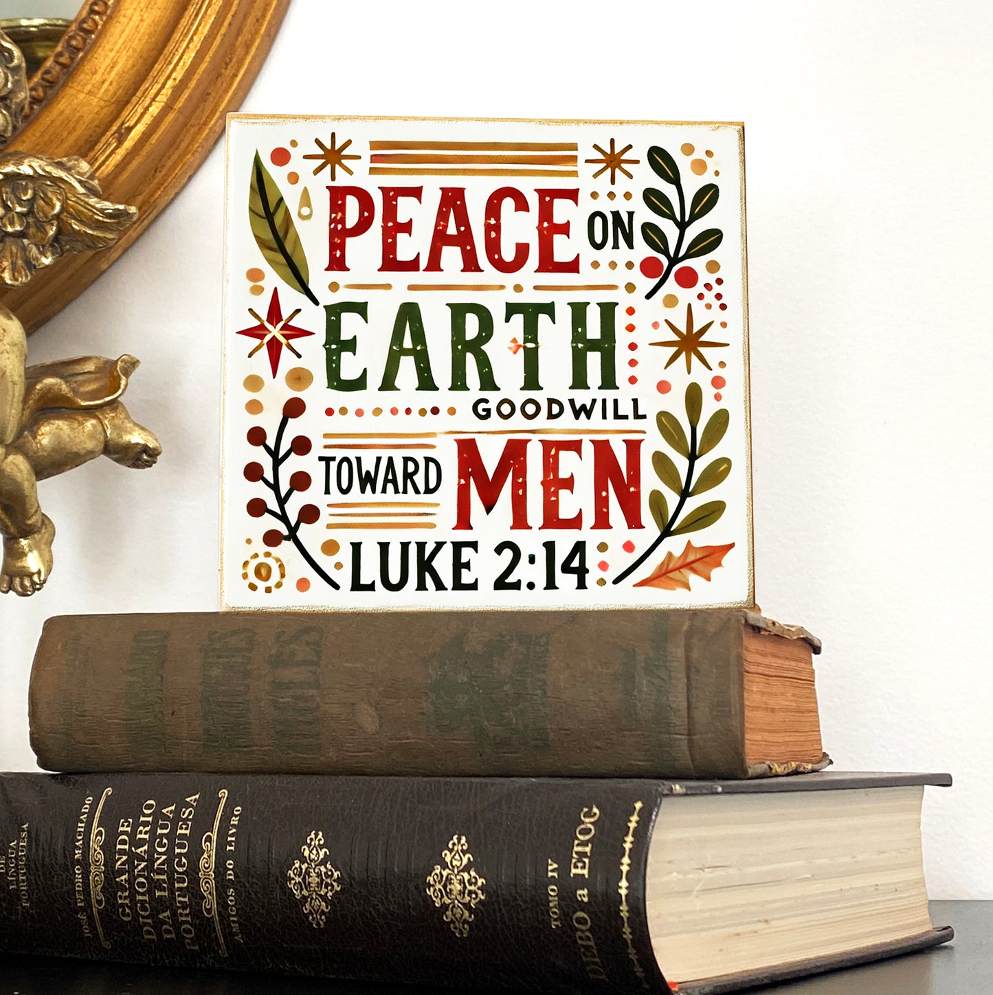 Wooden Signs with Christian Quotes and Bible Verses - Inspirational Wall Art for Home and Gifts