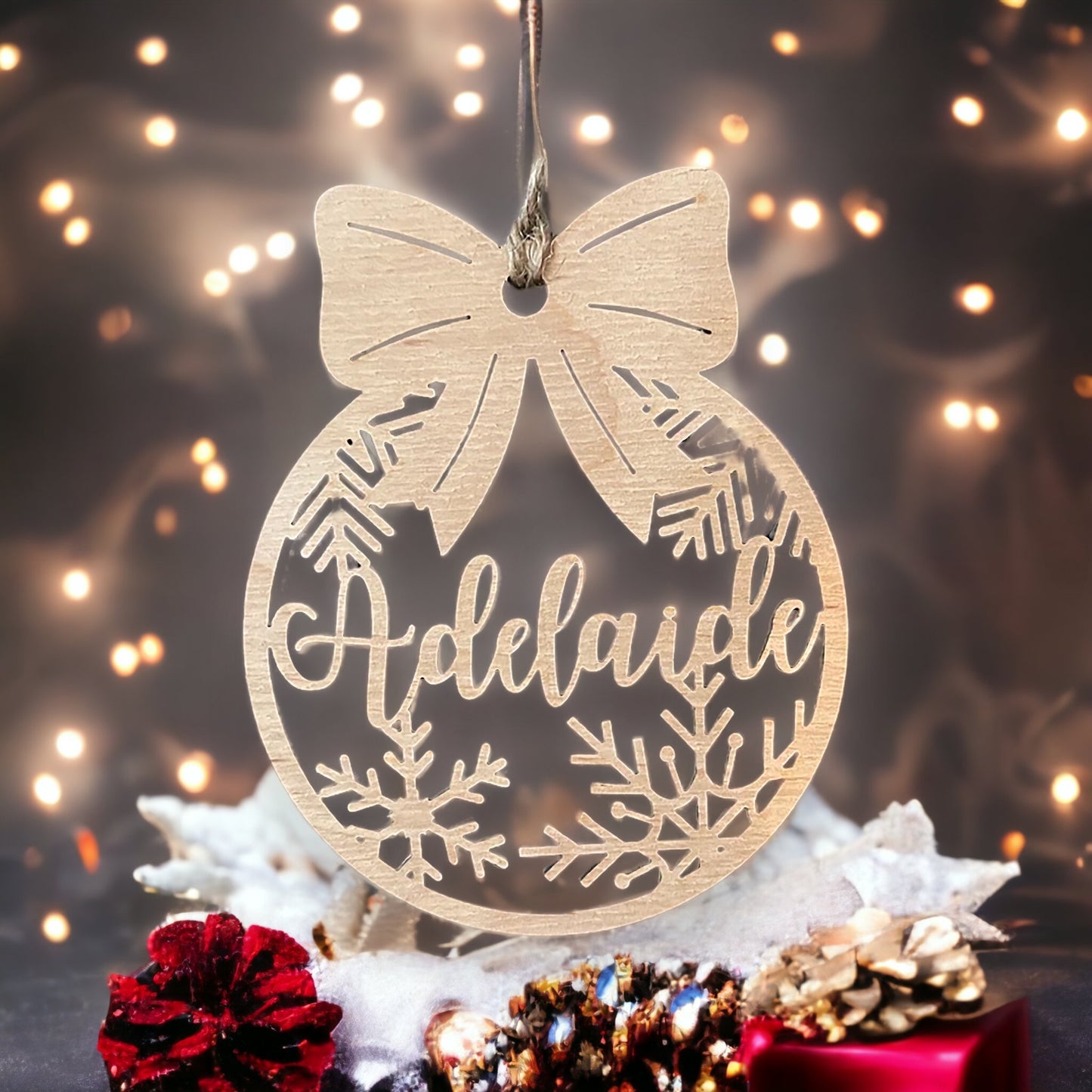 Christmas Ornament Personalized with Names