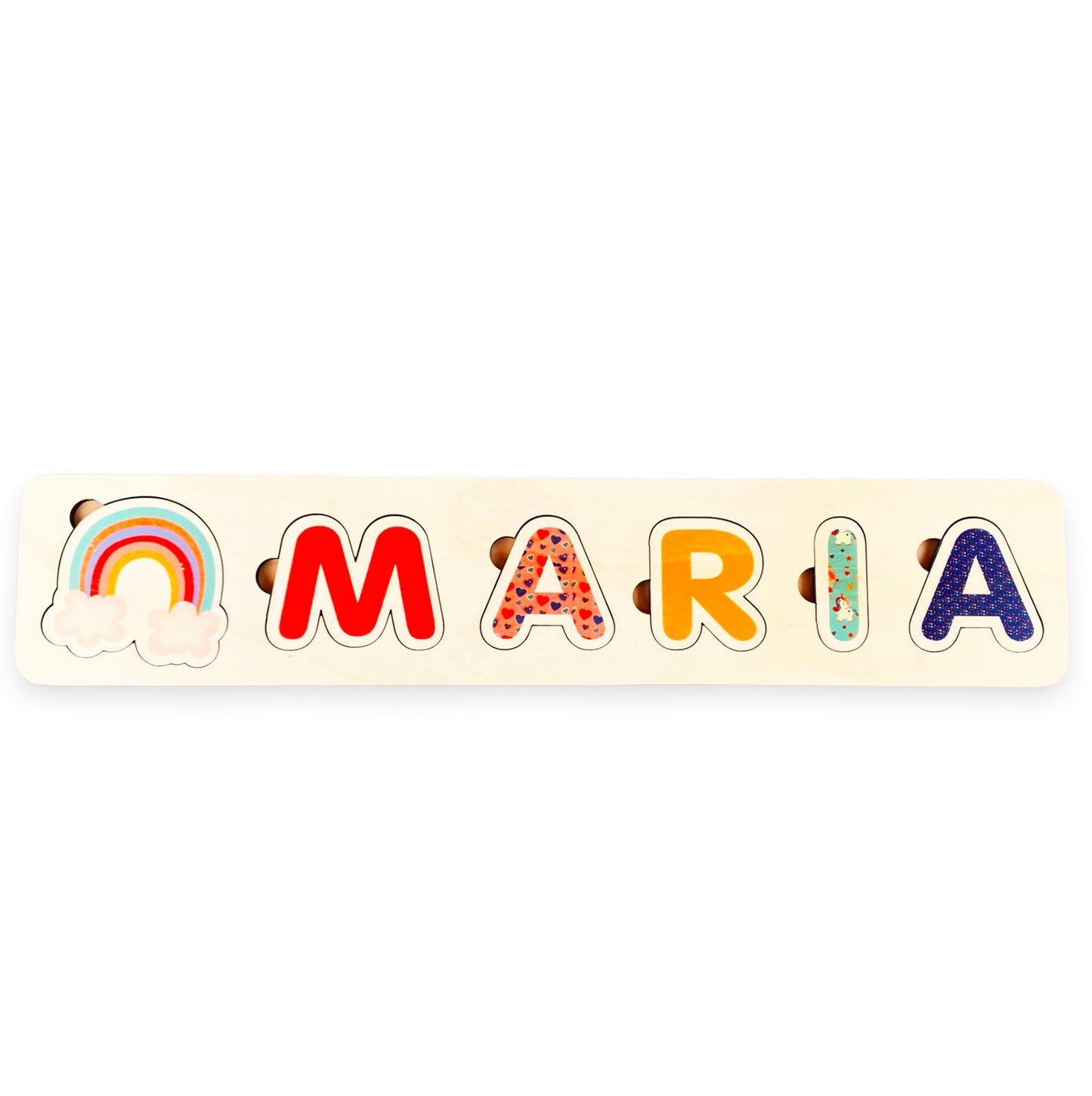Wooden Name Puzzle - Unique Personalized Gift for Kids