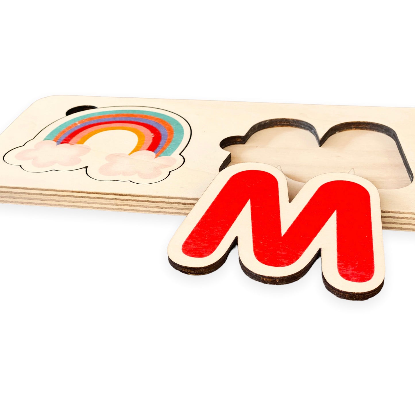Wooden Name Puzzle - Unique Personalized Gift for Kids