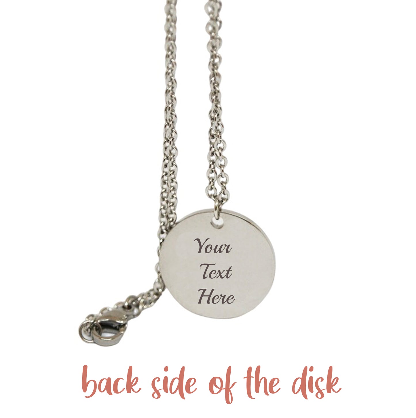 Personalized Baby Footprint Necklace For Woman - Unique Gift for Wife, New Mom Gift