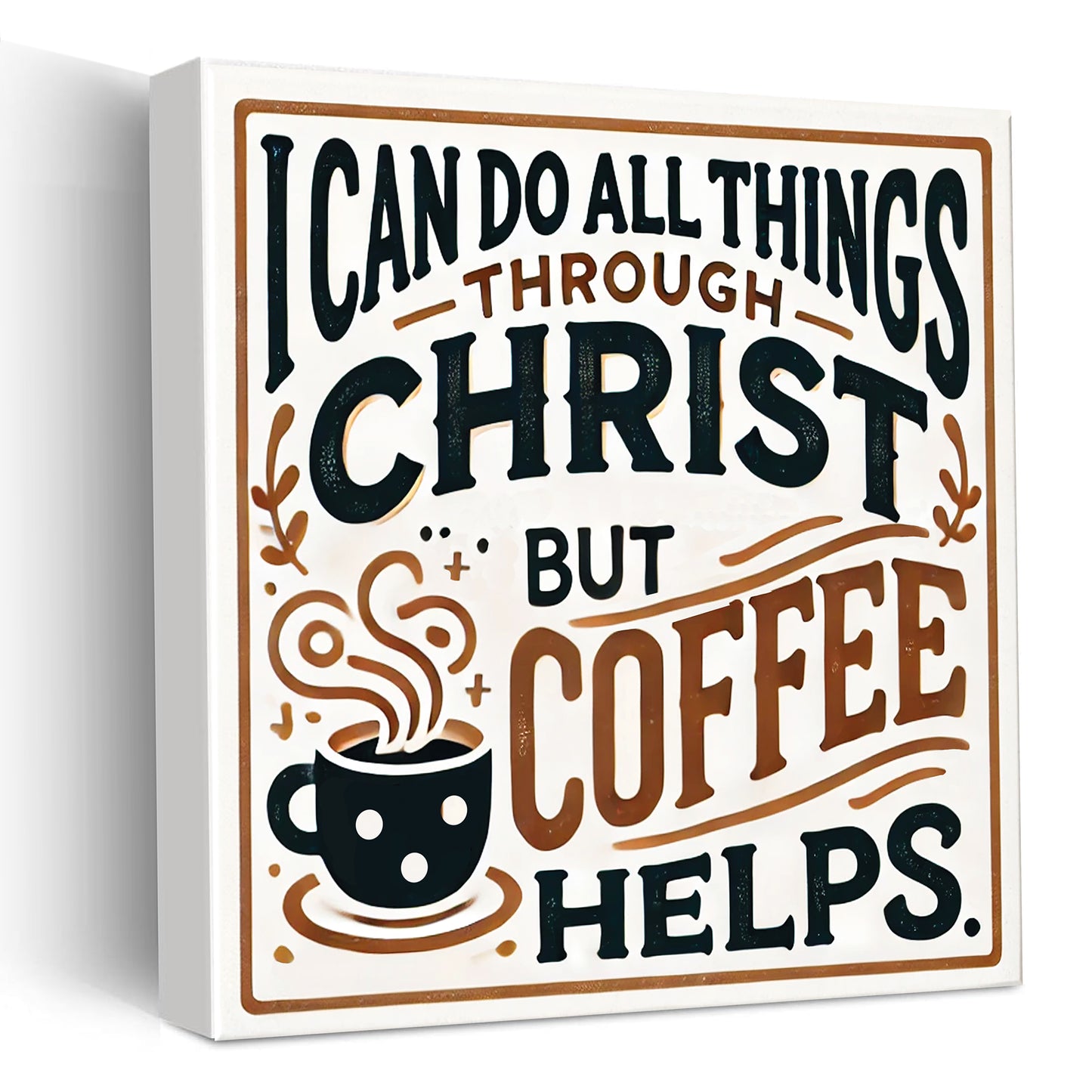 Good's Plans are Good - Decorative Wooden Block With Bible Verses and Faith-Inspired Quotes for Home Decor