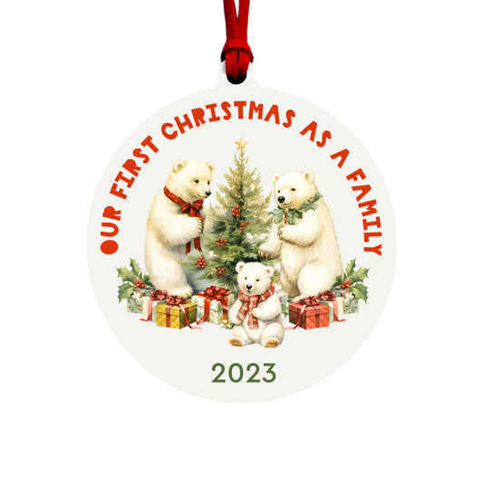 Christmas Ornament Personalized with Names