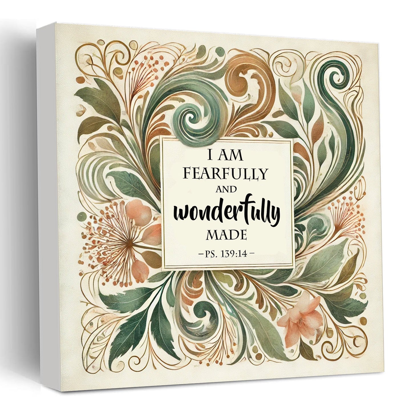 Good's Plans are Good - Decorative Wooden Block With Bible Verses and Faith-Inspired Quotes for Home Decor