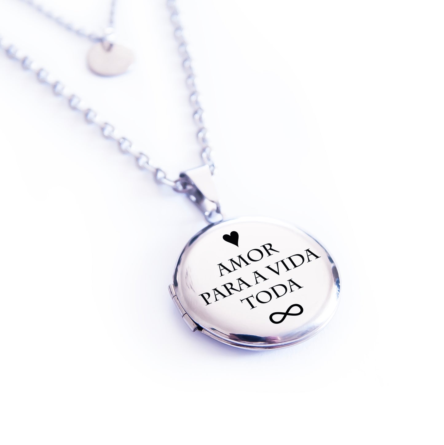 Personalized Locket Necklace with Photo - Unique Gift for Wife, New Mom Gift