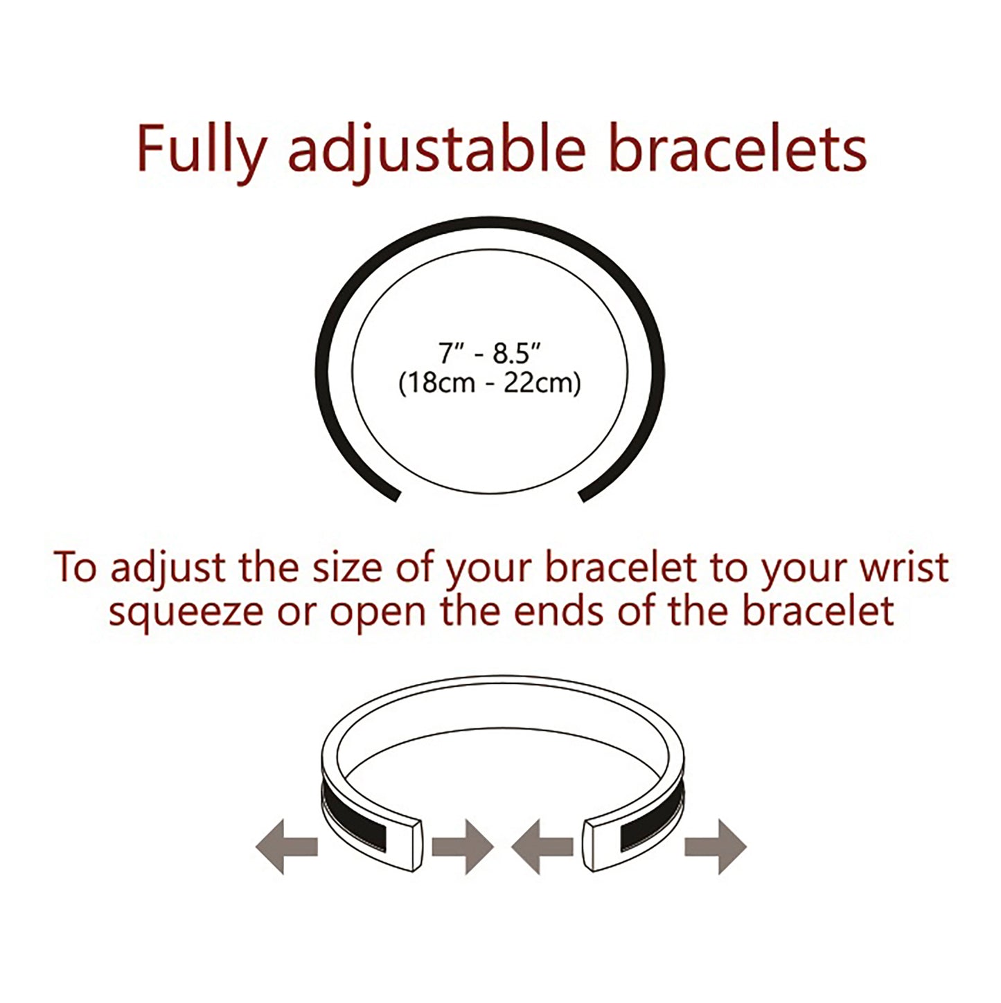 Custom Cuff Bracelet for Men Unique Rose Gold Plated Stainless Steel and Genuine Leather