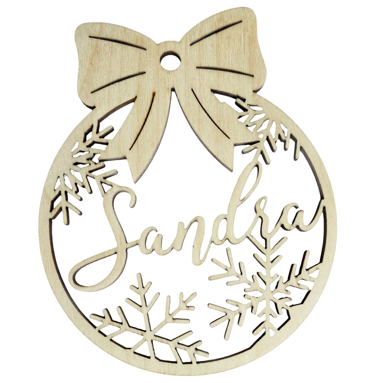 Christmas Ornament Personalized with Names