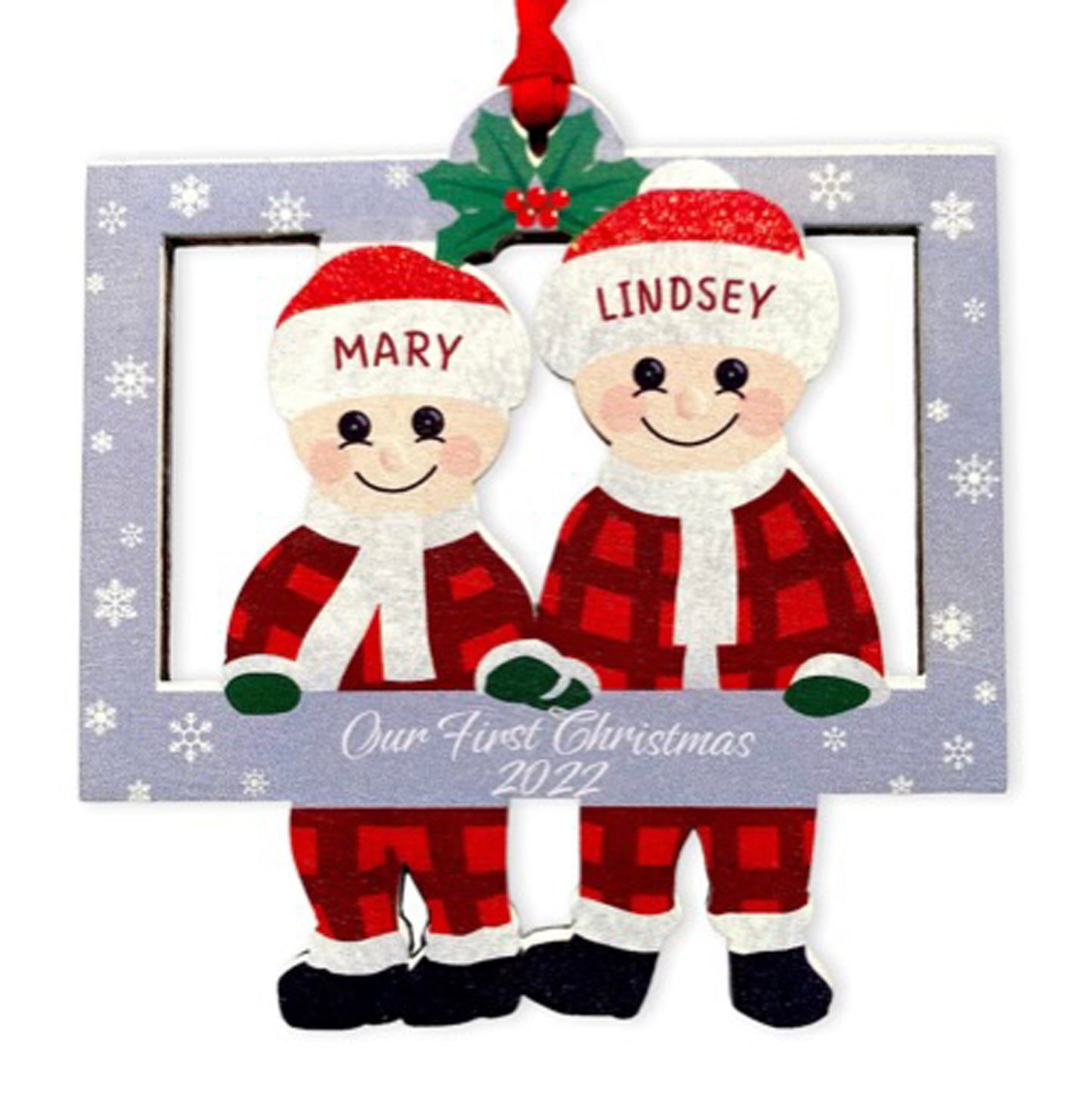 Personalized Family Christmas Ornament with Names