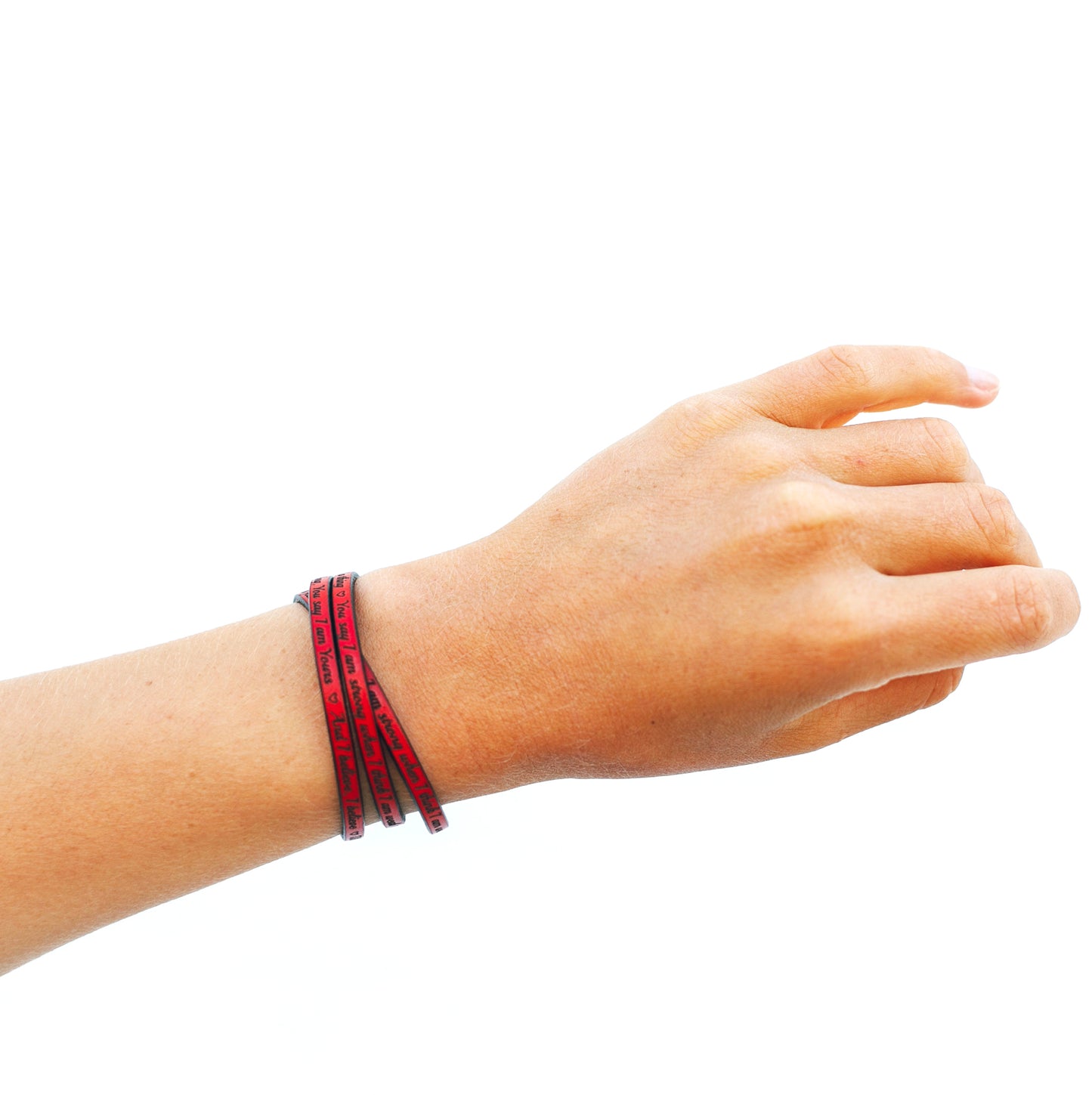 Wrap Leather bracelet for Women - Custom Engraving - Personalized Gift for Her