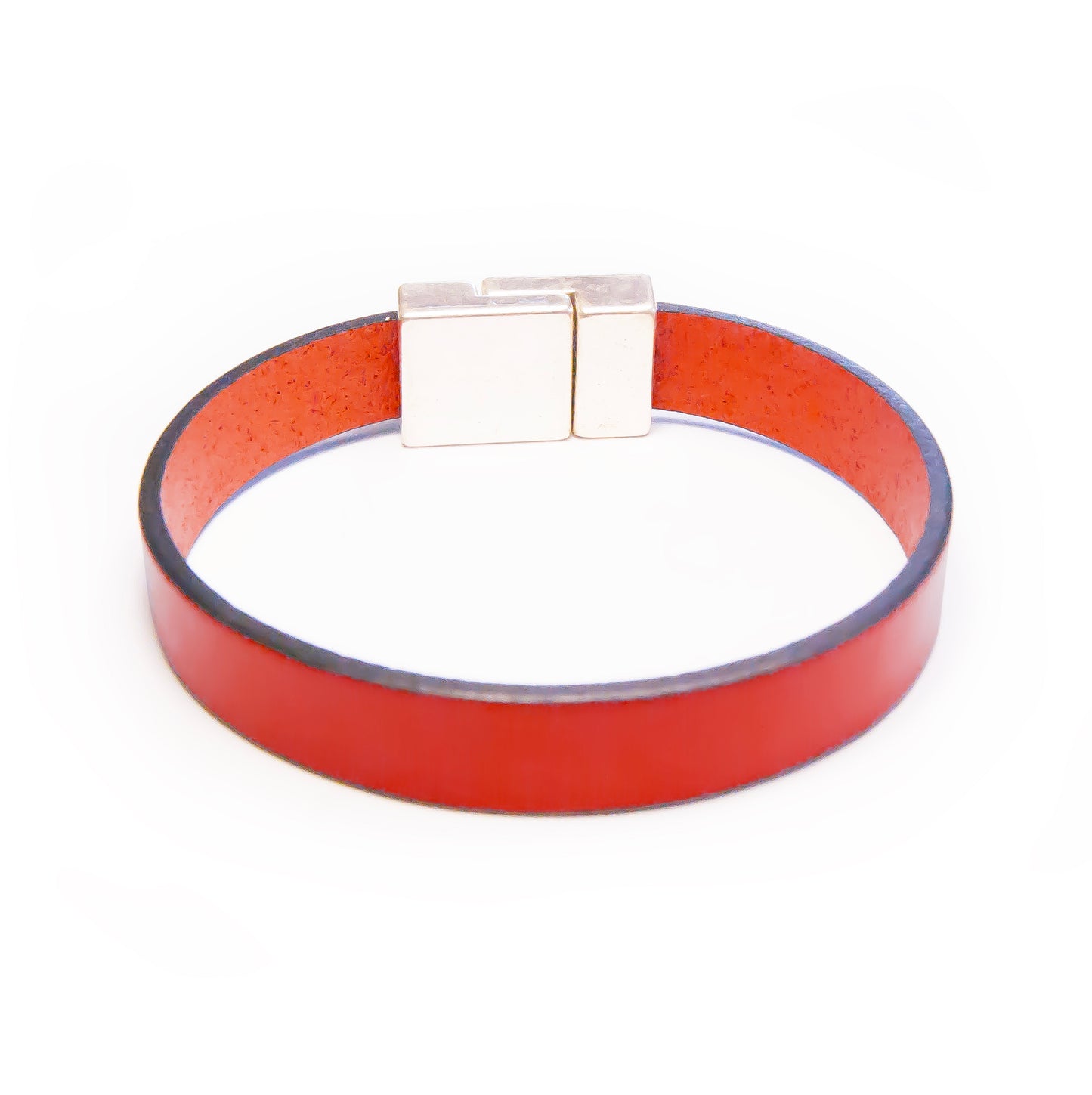 Personalized Leather Bracelet Engraved - Hidden Message Gift for Your Special Someone
