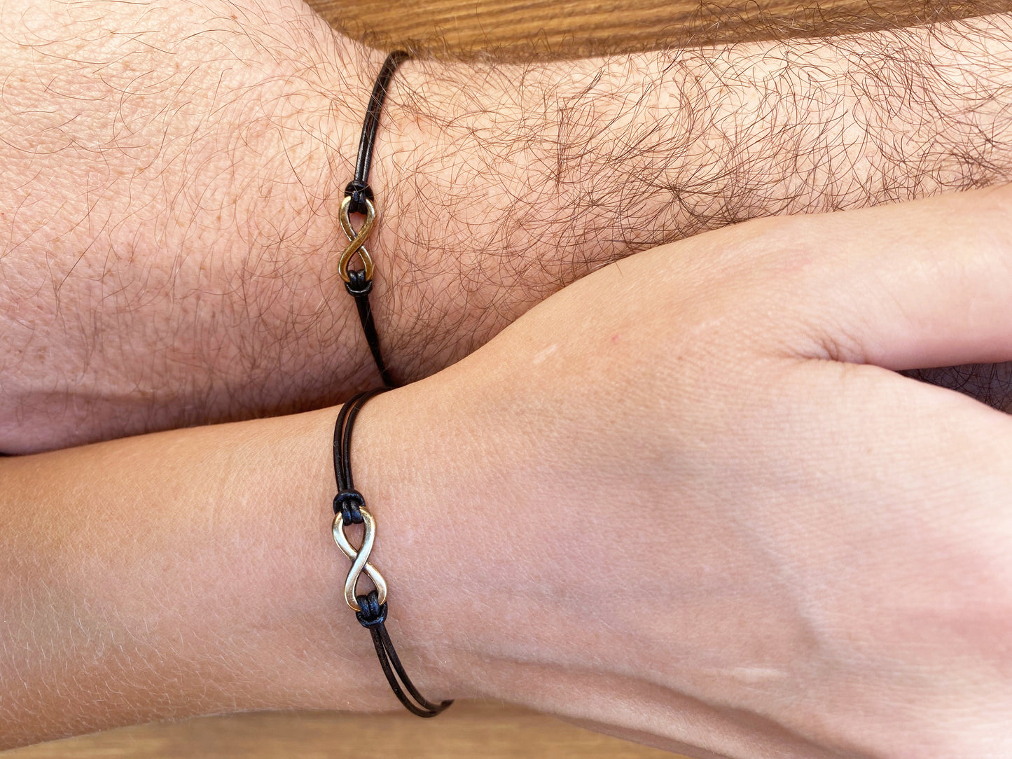 Matching Infinity Bracelets Set | Couples, Best Friends and Long Distance Gift