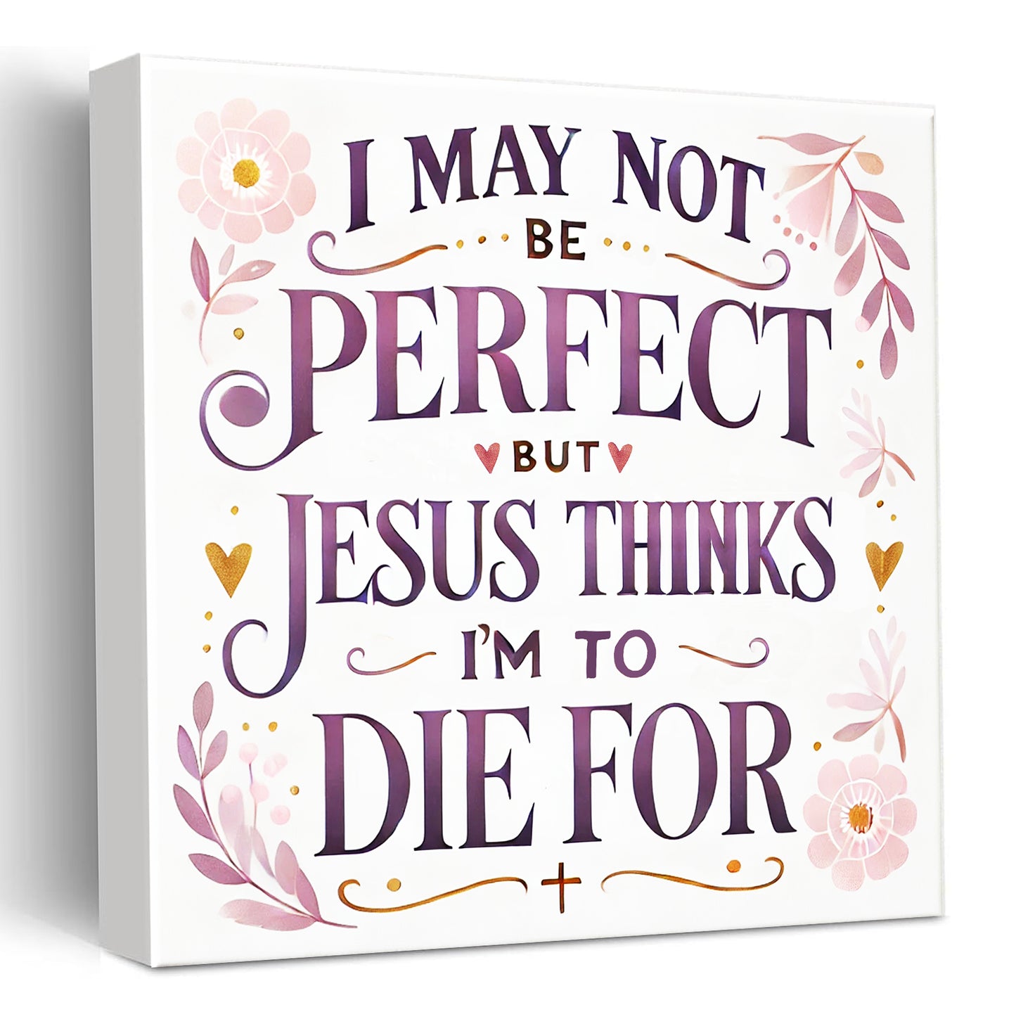 The Lord Bless You - Small Wooden Signs with Bible Verses and Christian Quotes - Rustic Faith-Based Wall Decor for Home & Gifts
